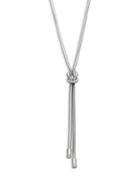 Kenneth Cole New York Hematite Items Knot Y Necklace