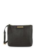Donna Karan Cathy Leather Crossbody Bag