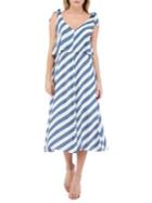 B Collection By Bobeau Lisette Tie Strap Ruffle Dress