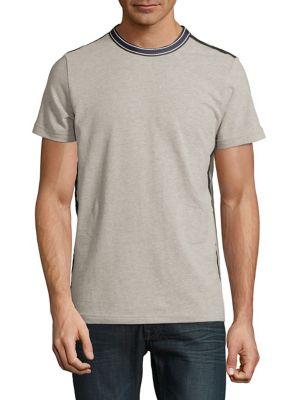 Karl Lagerfeld Pique Crewneck Tee