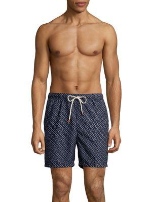 Tommy Bahama Naples A Fish-ionado Elastic Waist Swim Trunks