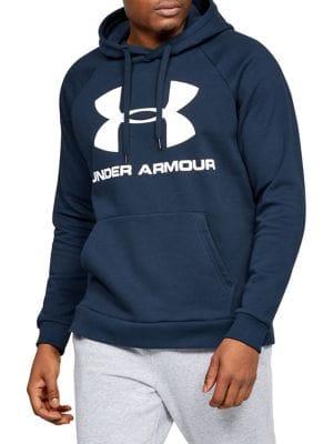 Under Armour Rival Cotton Blend Fleece Logo Hoodie