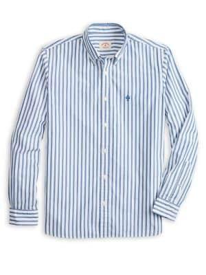 Brooks Brothers Red Fleece Bold Striped Sportshirt