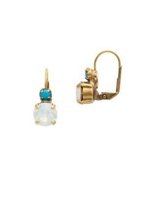 Sorrelli Driftwood Cara Crystal Drop Earrings
