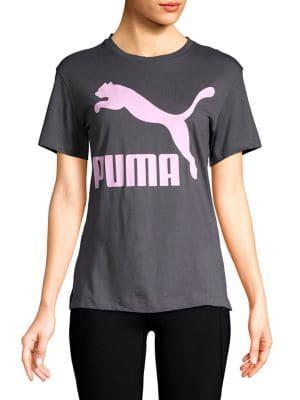 Puma Logo Crewneck Tee