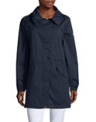 Bernardo Micro Breathable Zip Front Rain Jacket