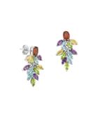 Lord & Taylor Marquise-cut Multi-stone Drop Earrings