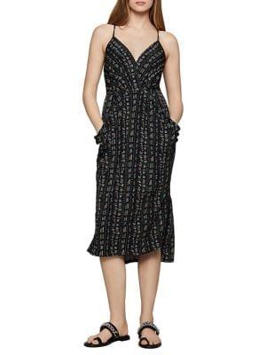 Bcbgeneration Matchsticks Surplice Midi Dress