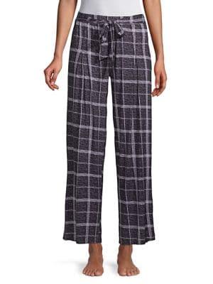 Roudelain Self-tie Wide-leg Pants