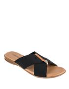 Andre Assous Nani Stacked Elastic Sandals