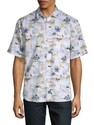 Tommy Bahama Bellavita Surf Club Camp Shirt