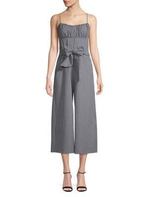 Cmeo Collective Series 0119 Ovation Checkered Jumpsuit