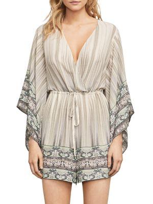 Bcbgmaxazria Blakely Faux-wrap Romper