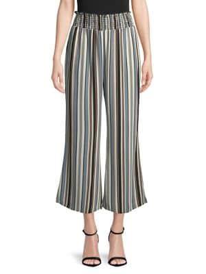 Design Lab Multicolored Stripe Pants