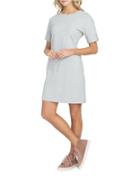 1 State Solid Heathered Dress