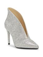 Jessica Simpson Lasvia Embellished Shimmer Booties