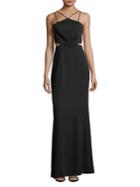 Laundry By Shelli Segal Strappy Sheath Gown