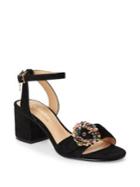 Nanette By Nanette Lepore Rae Suede Ankle-strap Sandals