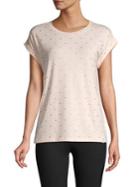 Marc New York Performance Printed Cap-sleeve Tee