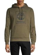 Timberland Block Logo Graphic Hoodie