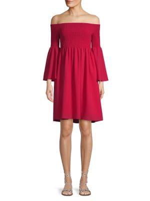 Sam Edelman Off-the-shoulder Mini Dress