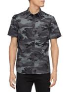 Calvin Klein Camouflage Slim-fit Shirt
