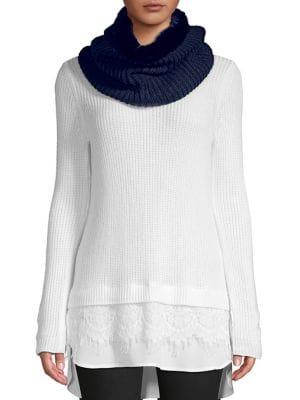 Lauren Ralph Lauren Reversible Faux Fur Neck Warmer