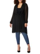 Rebel Wilson X Angels Plus Pleated Back Trench Coat
