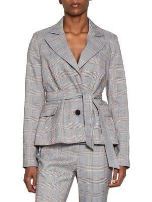 Walter Baker Plaid Raley Jacket