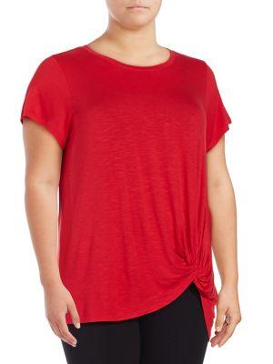 Marc New York Performance Plus Knot Hem Tee