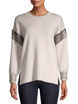 Kobi Halperin Marissa Embellished Sweatshirt