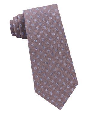 Michael Kors Speckled Dot Silk Tie