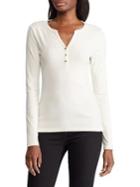 Lauren Ralph Lauren V-neck Stretch-cotton Blouse