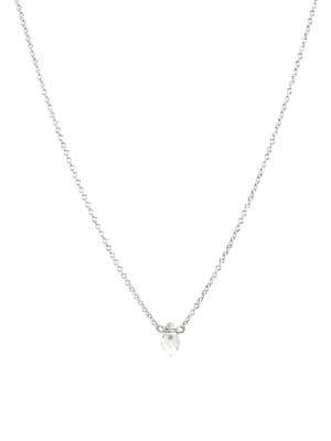 Dogeared Radiate Love Sterling Silver Necklace