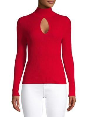 Cmeo Collective Headlights Knit Cutout Sweater