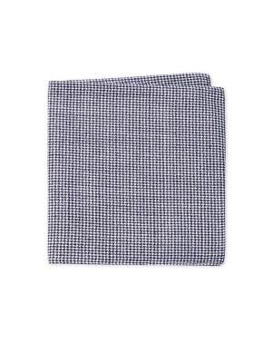 Black Brown Osorio Check Pocket Square