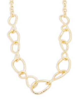 Kenneth Jay Lane Infinity Loop Chain Necklace