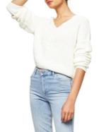 Miss Selfridge Lace-up Back Sweater