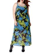Mblm By Tess Holliday Plus Sleeveless Printed Maxi Dress
