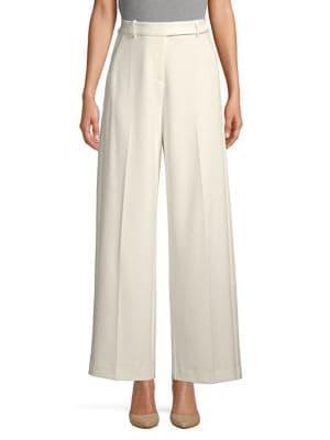 Imnyc Isaac Mizrahi Classic Wide-leg Pants