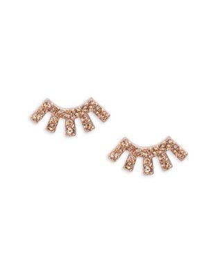 Bcbgeneration Crystal Pave Stud Earrings