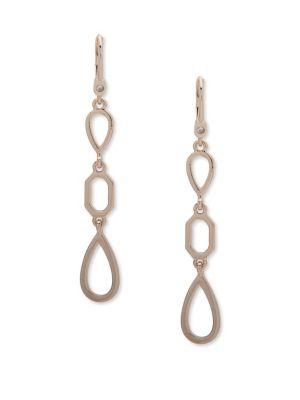 Ivanka Trump Crystal Geometric Linear Earrings