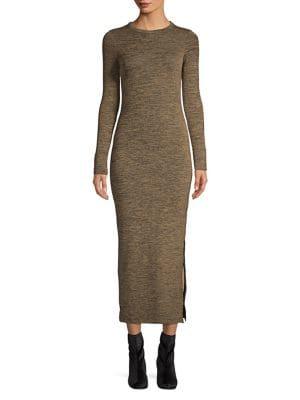 French Connection Framboise Long-sleeve Sheath Dress
