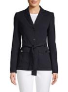 Calvin Klein Notch Self-tie Jacket