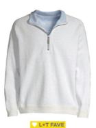 Tommy Bahama Flipsider Reversible Half-zip Sweatshirt