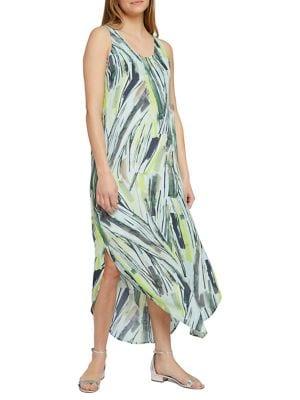 Nic+zoe Palm Maxi Dress