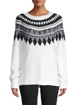 Lord & Taylor Fair Isle Sweater