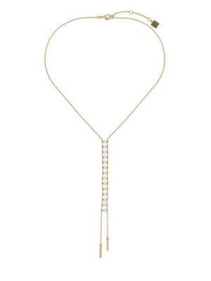 Laundry By Shelli Segal Faux Pearl Ladder Y-necklace