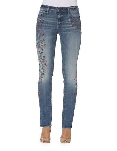 Driftwood Audrey Floral Embroidered Jeans