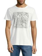Hugo Boss Tarit Printed Cotton Tee